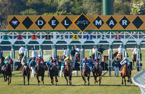 Brad Free is based in Southern California covering Del Mar. . Del mar race track entries